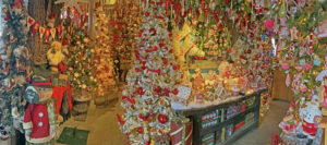 Holiday shop panorama